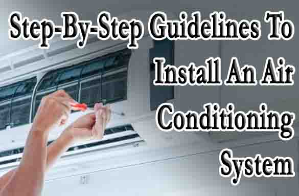 Install An Air Conditioning